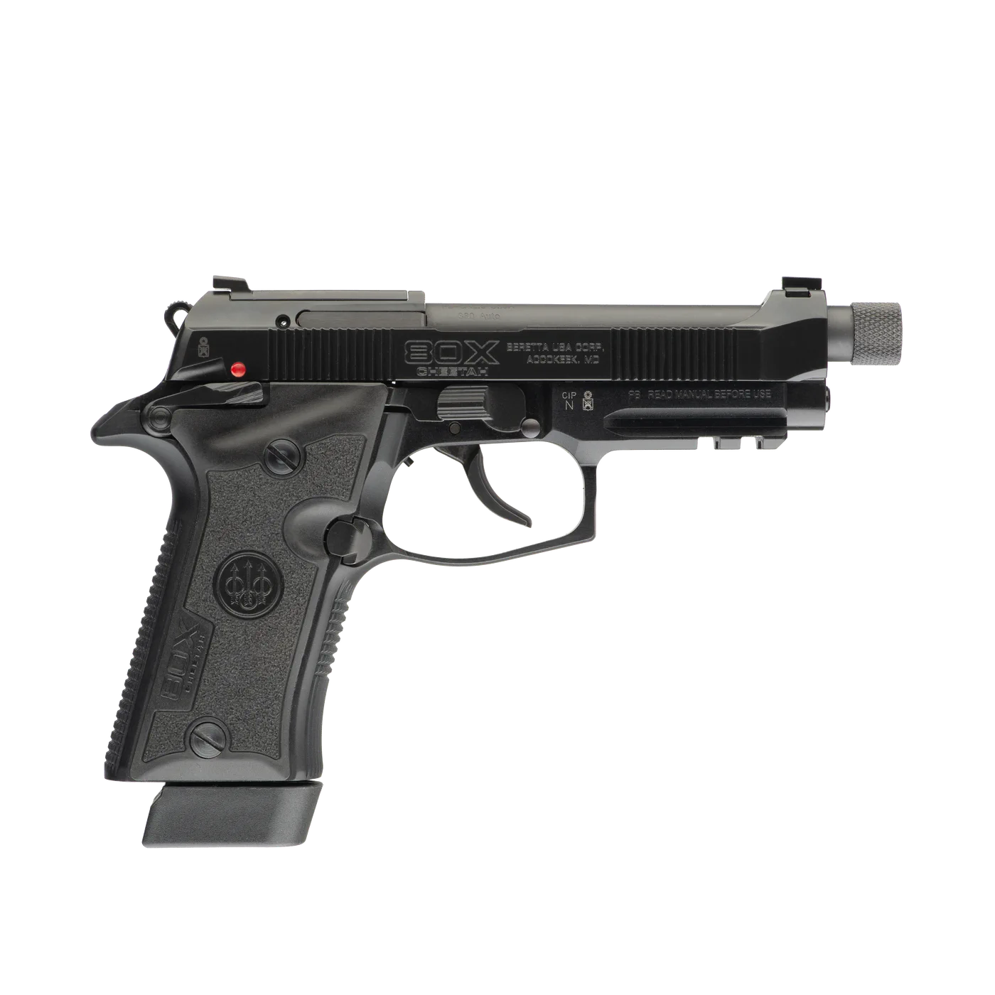 80x Cheetah Tactical – Beretta 15-Round Pistol with Threaded Barrel & SA/DA Trigger