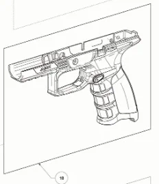 GRIP FRAME COMPLETE APX