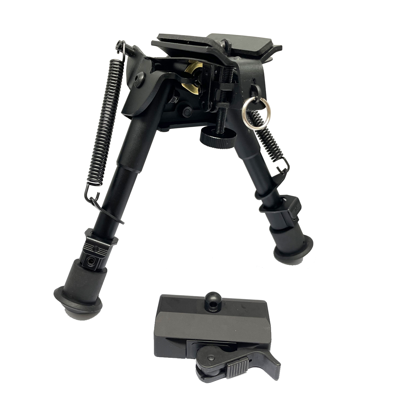 Harris Bipod with B&T Picatinny QD Adaptor