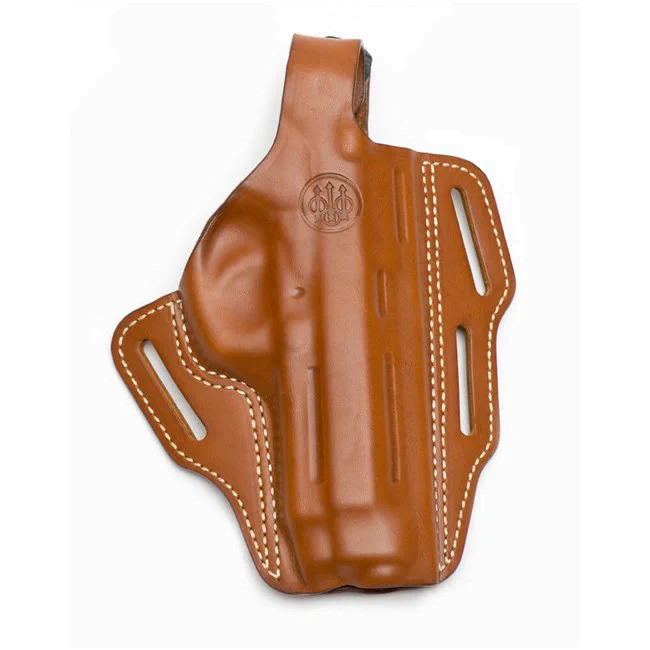 M9A1 Brown Leather Right Hand OWB Holster Mod. 05 - Demi 3