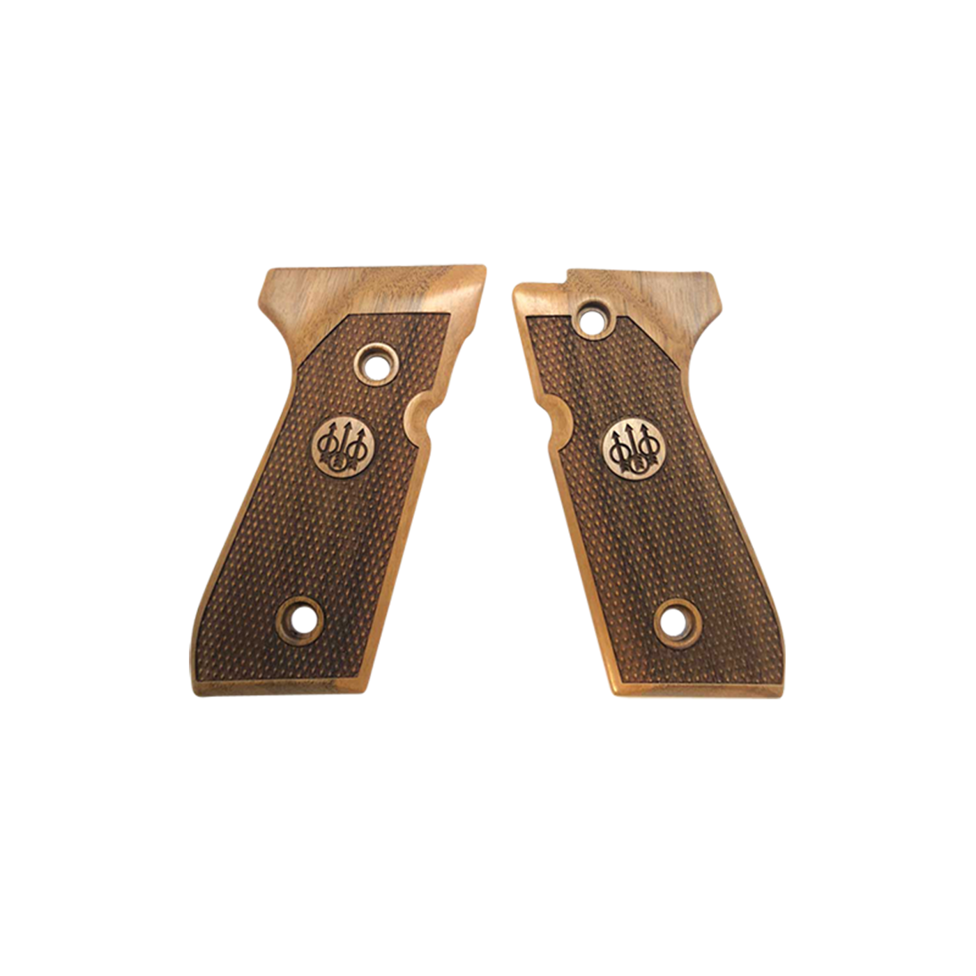 thumbnail image 2 of Beretta 92/96 Series Combo – Nickel Grips + 2 Nickel Magazine Plates, Unbranded 2 of 3