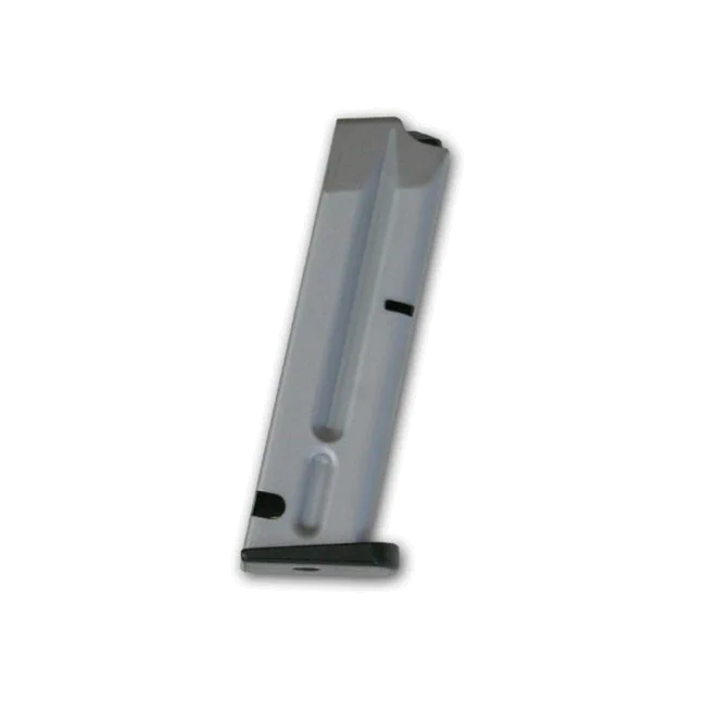 Beretta 92FS Magazine, 9mm, Stainless Steel Look, 10 Rounds Packaged