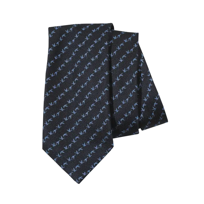 Jacquard Brown Tie-Back Dara