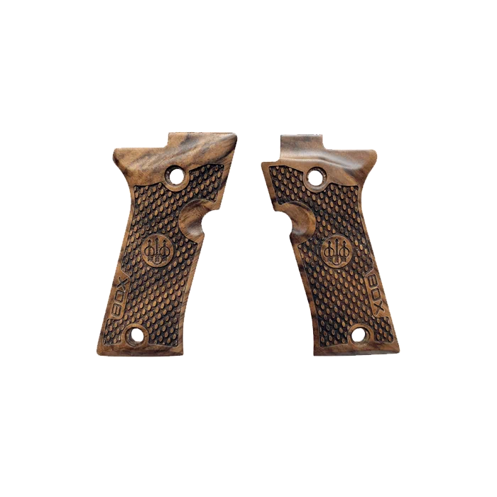thumbnail image 2 of Checkered Walnut Wood Grips – Astra A80, A90, A100 – US Seller – Turkey Crafted 2 of 5