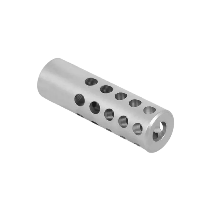 Stainless steel slim muzzle brake M18 for Sako rifles with 22mm barrel ...