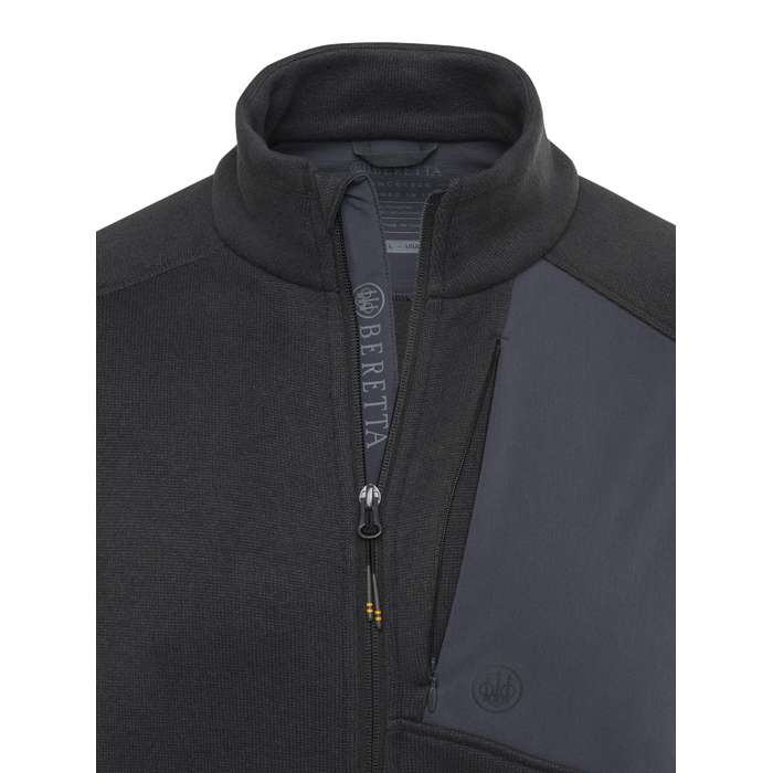 Beretta Black Fleece Zip Up Sweater retailer Size XL